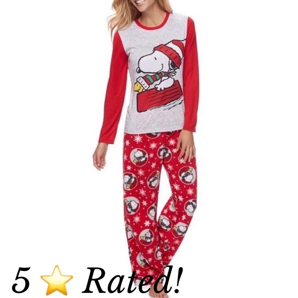 Jammies For Your Families Peanuts Christmas PJs